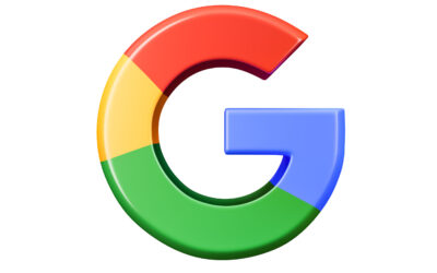 Google icon isolated 3d render illustration